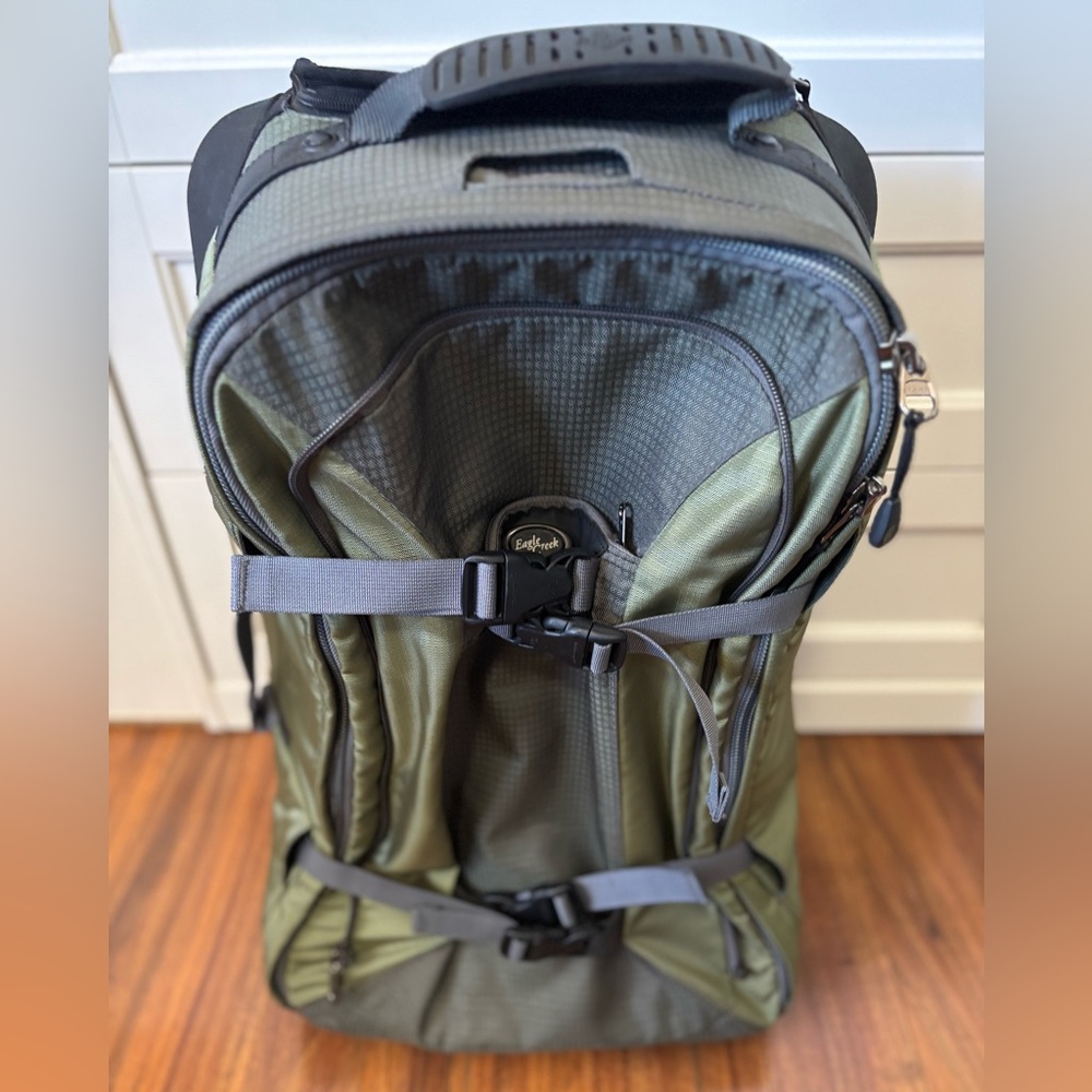 Eagle Creek Olive and Charcoal Travel Backpack - Picture 9 of 10